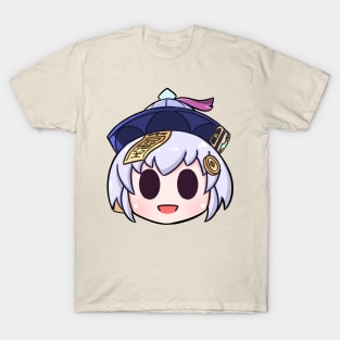 Genshin Impact Qiqi chibi head T-Shirt